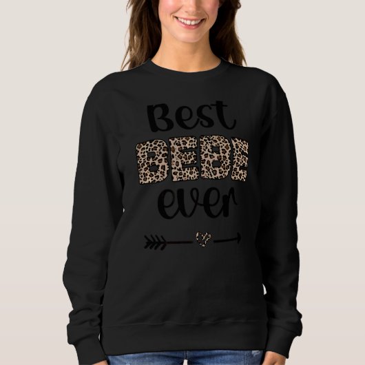 Beste Bebe je Bebe Großmutter Proud Bebe Oma Sweatshirt (Vorderseite)