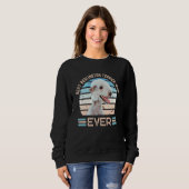 Beste Bedlington Terrier Mama je Muttertag Sweatshirt (Vorne ganz)