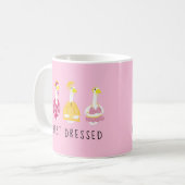 Beste Bekleidete Lustige Veranda Gans Kaffeetasse (Vorderseite Links)
