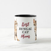 Beste Bengal-Katzen-Mutter Tasse (Zentrum)