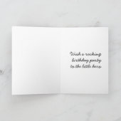 Beste benutzerdefinierte, moderne Foto-Geburtstags Karte (Innenseite)