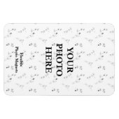 Beste benutzerdefinierte Textprotokolle Flexible F Magnet (Horizontal)