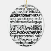 Beste Beschäftigungstherapie-Geschenke Keramik Ornament (Links)