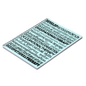 Beste Beschäftigungstherapie-Geschenke Notizblock (Linke Seite)