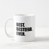 Beste Bestefar überhaupt norwegische Kaffeetasse (Links)