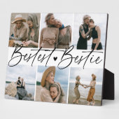 'Beste Bestie' Freunde Keepake Foto Collage halten Fotoplatte (Seite)