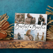 'Beste Bestie' Freunde Keepake Foto Collage halten Fotoplatte (Seite)