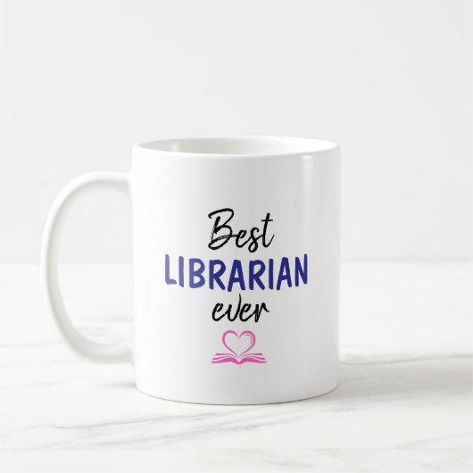 Beste Bibliothekarin je Kaffeetasse (Links)