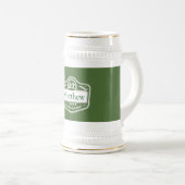 Beste Bier Personalisiert Bierglas (VorderseiteRechts)