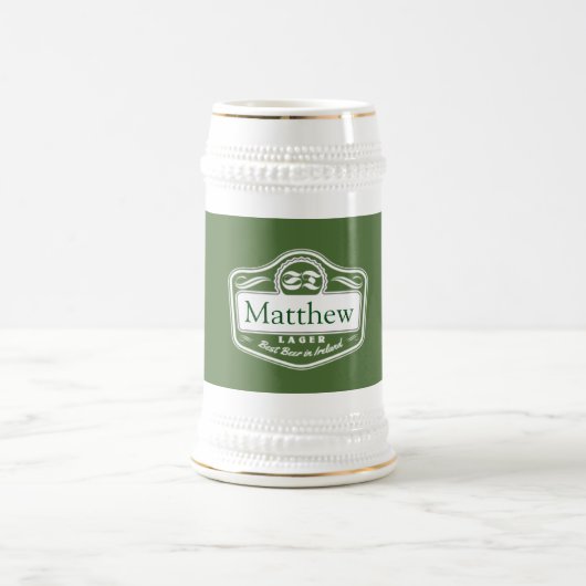Beste Bier Personalisiert Bierglas (Mittel)