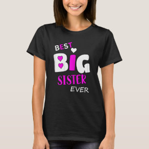 Beste Big Sister je T-Shirt