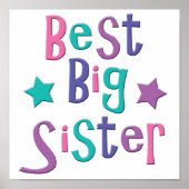 Beste Big Sister Poster (Vorne)