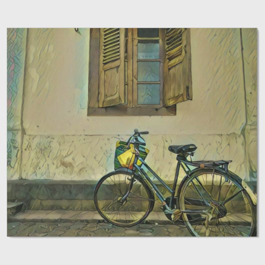 Beste Bikergeschenke Geschenkpapier (Flach)