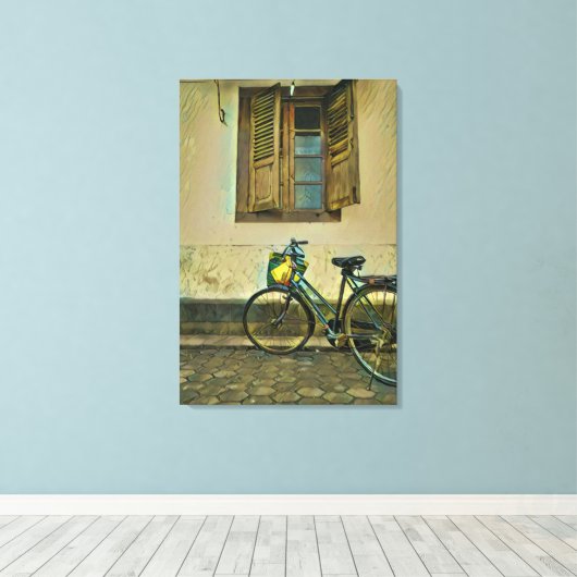 Beste Bikergeschenke Leinwanddruck (Insitu (Holzboden))