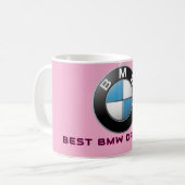 Beste BMW Tasse präsentiert mädchenhafte Tasse (Vorderseite Links)