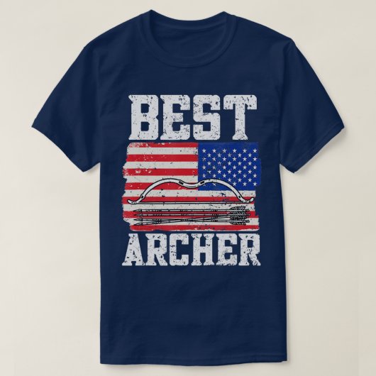Beste Bogenschießmaschine Archer T-Shirt (Design vorne)