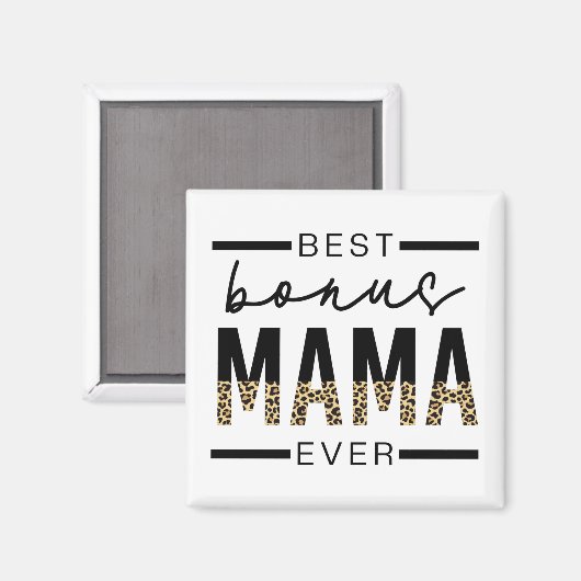 Beste Bonus-Mama-Ever-Geschenke für Stepama Magnet (Vorderseite/Rückseite)