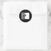 Beste Bonus-Mama je Mama Runder Aufkleber (Tasche)