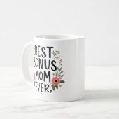 Beste Bonus-Mama je Tasse - Nachdenkliches Funny G (Vorderseite Links)