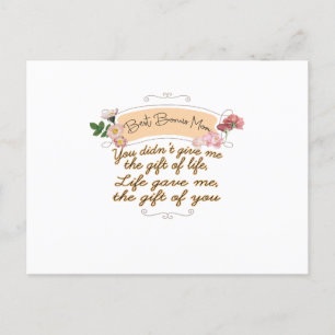 Beste Bonus-Mama Postkarte