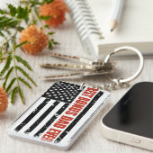 Beste Bonus-Vater-Flag Schlüsselanhänger (Vorderseite rechts)