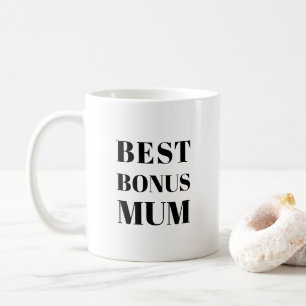 Beste Bonusmütter Muttertag oder Geburtstagsgesche Kaffeetasse