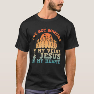 Beste Bowling-Design Männer Frauen Jesus Christlic T-Shirt