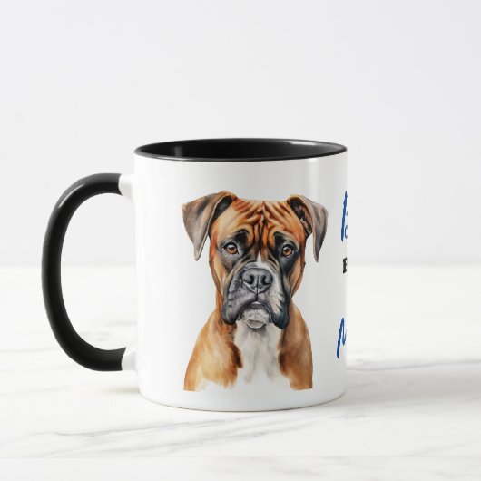 Beste Boxer-Dog-Mama Tasse (Links)