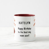 Beste Boxer-Mommy-Tasse Tasse (Zentrum)