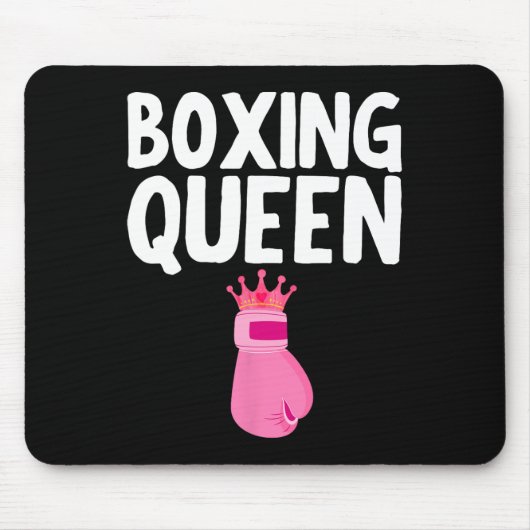 Beste Boxkunst für Mädchen Frauen Handschuhe Boxen Mousepad (Vorne)