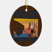 Beste Boykin Spaniel Mama Ever Funny Dog Mama Keramik Ornament (Rechts)