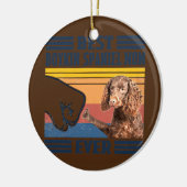 Beste Boykin Spaniel Mama Ever Funny Dog Mama Keramik Ornament (Links)