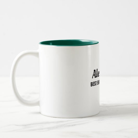 Beste Bridesmaid Zweifarbige Tasse (Links)