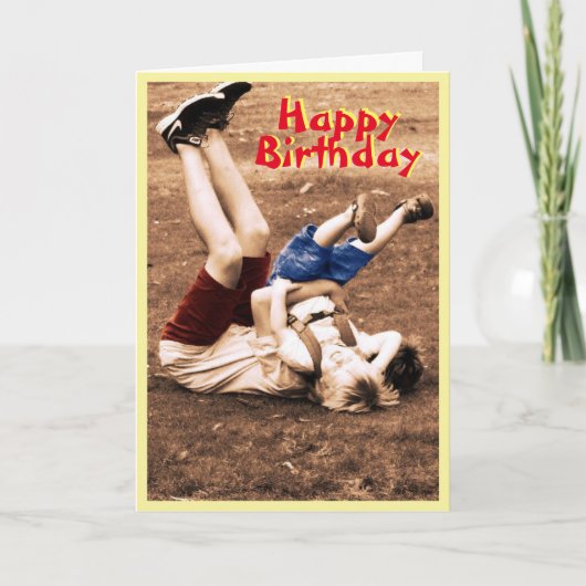 Beste Bruder-Geburtstagskarte Karte (Vorderseite)