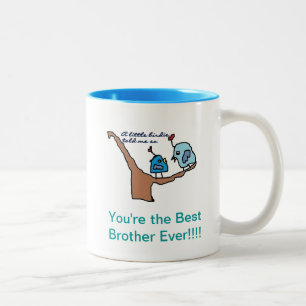 Beste Bruder-Tasse Zweifarbige Tasse