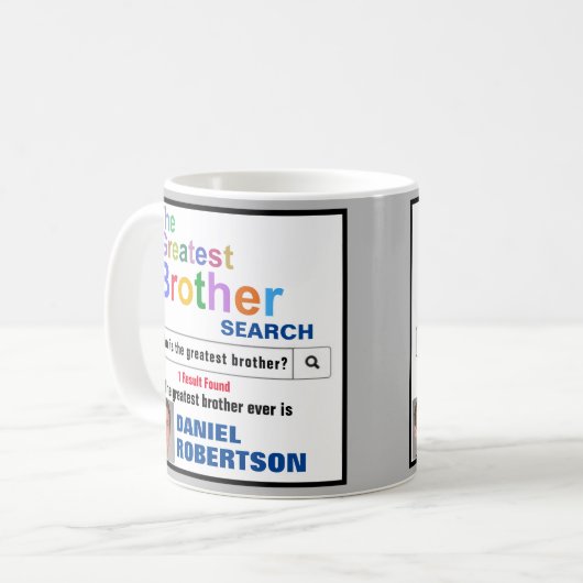 Beste Brudersuche Kaffeetasse (Vorderseite Links)