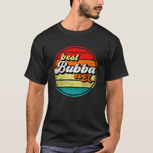 Beste Bubba je Vatertag Opa T-Shirt (Vorderseite)