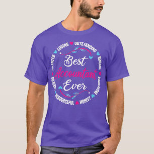 Beste Buchhaltung je Rechnungsführer T-Shirt