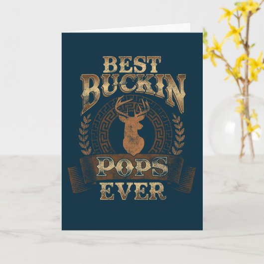 Beste Buckin-Pop je Karte (Gelbe Blume)