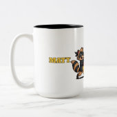 Beste Buddies seit 1996 Design Zweifarbige Tasse (Links)