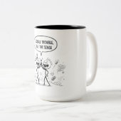 Beste Buddies seit 1996 Design Zweifarbige Tasse (VorderseiteRechts)