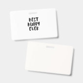 beste Buddy Ausweis (Front & Back)