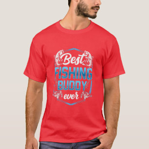 Beste Buddy-Fischerei je Fisherman Fisher Buddies T-Shirt