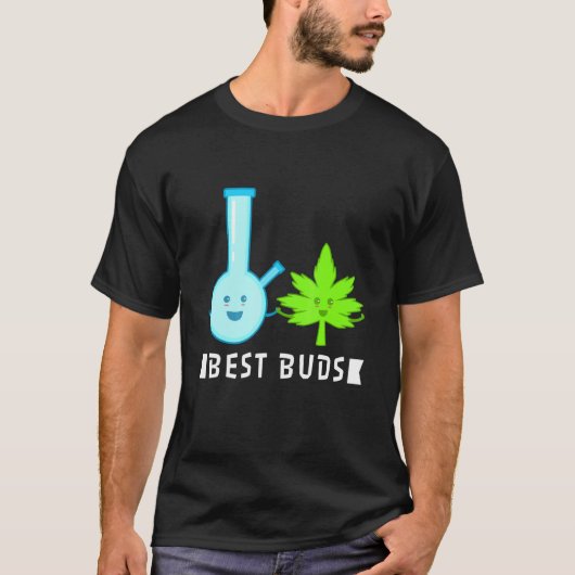 Beste Buds Unkraut 2 T-Shirt (Vorderseite)