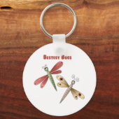 Beste Bugs (Libellen) Schlüsselanhänger (Vorderseite)