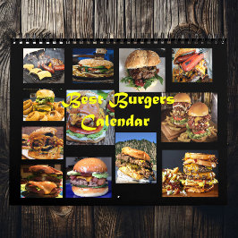 Beste Burger in einem Kalender