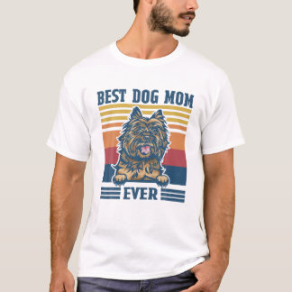 Beste Cairn Terrier Mama Ever Funny Dog Mama Mutte T-Shirt