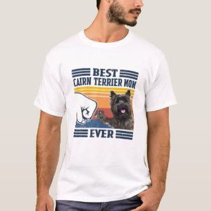 Beste Cairn Terrier Mama Jeden Vintagen Muttertag T-Shirt