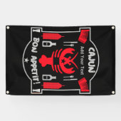 Beste Cajun-Köche Schürze Banner (Horizontal)
