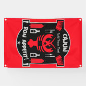 Beste Cajun-Köche Schürze Banner (Horizontal)